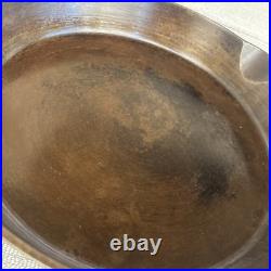 Vintage Griswold No. 12 Cast Iron Skillet 719 D heat ring Erie PA small logo