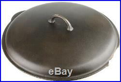 Vintage Griswold No 14 (474) Cast Iron Skillet Lid Cover Restored Condition