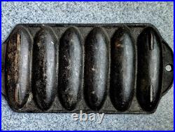 Vintage Griswold No 27 Wheat Corn Stick Pan Cast Iron 638 Erie