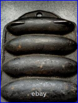 Vintage Griswold No 27 Wheat Corn Stick Pan Cast Iron 638 Erie