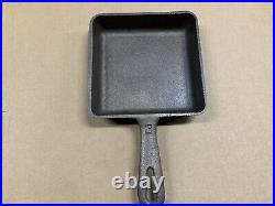 Vintage Griswold No 3 (2103) Cast Iron Square-Fry Skillet