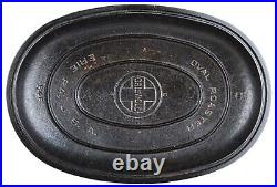 Vintage Griswold No 5 (645/646) Cast Iron Oval Roaster Seasoned Cond