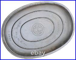 Vintage Griswold No 7 (2631/2632) Cast Iron Oval Roaster Seasoned Cond