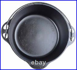 Vintage Griswold No 7 Cast Iron Dutch Oven Restored Conition