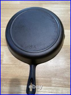 Vintage Griswold No. 8 Tite-Top Cast Lid With 8A Skillet