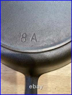Vintage Griswold No. 8 Tite-Top Cast Lid With 8A Skillet