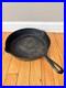 Vintage Griswold No 9 (710H) Cast Iron Skillet Sits Flat Unrestored 11