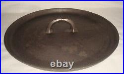 Vintage Griswold Wagner Ware #10 Cast Iron 3 Footed Tite-Top Dutch Oven withLid