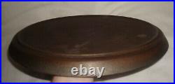 Vintage Griswold Wagner Ware #10 Cast Iron 3 Footed Tite-Top Dutch Oven withLid