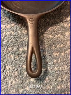 Vintage Javelin P-105 szie 5 Cast Iron Skillet Pan Made in Canada