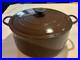 Vintage Le Creuset Dutch Oven 7 1/4 Qt Chocolate Brown G Cast Iron, 11