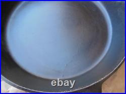 Vintage Lodge 3 Notch #12 Huge Skillet Pan 13 1/4 Diameter