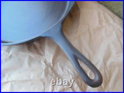 Vintage Lodge 3 Notch #12 Huge Skillet Pan 13 1/4 Diameter