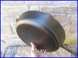 Vintage Lodge 3 Notch #12 Huge Skillet Pan 13 1/4 Diameter