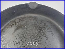 Vintage Lodge 3 Notch Cast Iron Skillet #14 Measuring 15 In Diameter Read