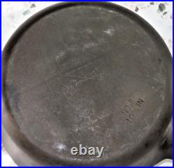 Vintage Lodge #8 10 5/8 Cast Iron Skillet with Lid Very Nice