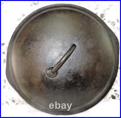 Vintage Lodge #8 10 5/8 Cast Iron Skillet with Lid Very Nice