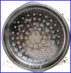 Vintage Lodge #8 10 5/8 Cast Iron Skillet with Lid Very Nice