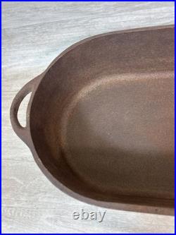 Vintage Lodge/BSR UNMARKED Cast Iron Sportsman Deep Fish Fryer #3060 NO CRACK