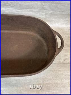 Vintage Lodge/BSR UNMARKED Cast Iron Sportsman Deep Fish Fryer #3060 NO CRACK