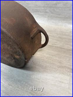 Vintage Lodge/BSR UNMARKED Cast Iron Sportsman Deep Fish Fryer #3060 NO CRACK