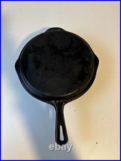 Vintage Lodge Cast Iron 4 In 1 Combo Foursome Cooker Double Skillet