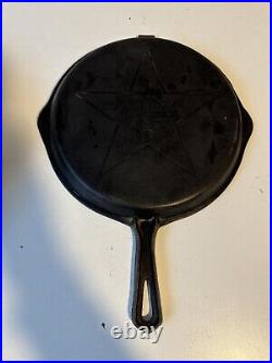 Vintage Lodge Cast Iron 4 In 1 Combo Foursome Cooker Double Skillet