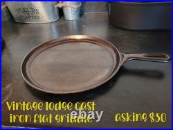 Vintage Lodge Cast Iron Pans