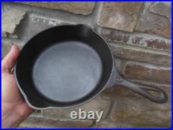 Vintage Lodge Pork Trunz Stores #5 Cast Iron Skillet Pan 1 Notch Advertising Vintage Lodge Pork Trunz Stores #5 Cast Iron Skillet Pan 1 Notch Advertising