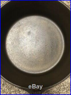 Vintage Lodge cast iron hammered 4in1 deep skillet and hinged griddle lid/cover