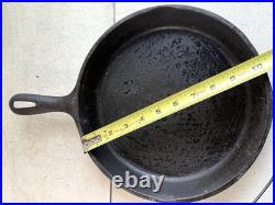 Vintage Lot of 3 Wagner Ware Cast Iron Skillets Made In USA / USED