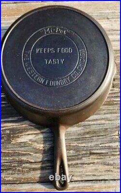 Vintage Mi-Pet Cast Iron Deep Skillet Chicken Fryer FULLY RESTORED