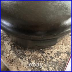 Vintage No. 10 Cast Iron Dutch Oven Best Made S. R. And Co Very Rare