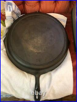 Vintage No. 14 BSR Century Series 15 MADE IN USA Cast Iron Skillet With Heat Ring