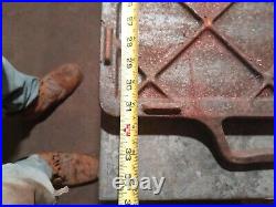 Vintage Panela Nibier Cast Iron Commercial Stove Griddle
