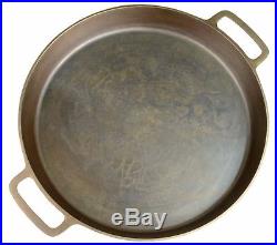 Vintage Pre-1960s Unmarked Lodge No 20 Cast Iron Skillet Fully Restored Cond