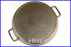 Vintage Pre-1960s Unmarked Lodge No 20 Cast Iron Skillet Fully Restored Cond