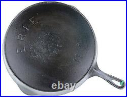 Vintage Pre-Griswold ERIE No 11 (718) Cast Iron Skillet Seasoned Condition