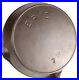 Vintage Pre Griswold ERIE No 7 Cast Iron Skillet 6 Dot Maker's Mark Ex Condition