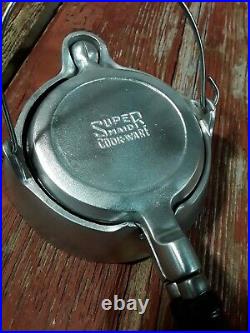 Vintage Rare Super Maid Cookware Salesman Sample Or Child's Waffle Maker Iron