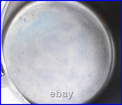 Vintage Slant EIRE Griswold No 7 (810) Cast Iron Flat Bottom Kettle Excel Cond
