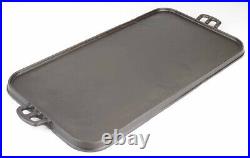 Vintage Unmarked Large (24 x 13) Cast Iron Griddle Restored Condition