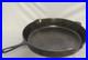 Vintage Unmarked Lodge #14 3-Notch Cast Iron Skillet +Heat Ring -Clean +Seasoned