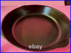 Vintage VOLLRATH Cast Iron No. 8 Skillet with Heat Ring RESTORED FLAT