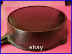 Vintage VOLLRATH Cast Iron No. 8 Skillet with Heat Ring RESTORED FLAT