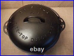 Vintage Very Scarce Griswold #8 DEEP Cast Iron Dutch Oven P/N #1298