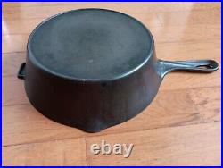 Vintage Vollrath Ware No. 8 Cast Iron Deep Chicken Fryer Frying Pan with Lid