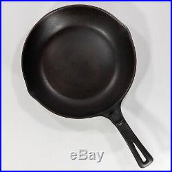 Vintage WAGNER WARE Stylized # 1386 Cast Iron CHEF SKILLET 9 FULLY RESTORED