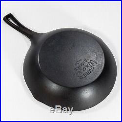 Vintage WAGNER WARE Stylized # 1386 Cast Iron CHEF SKILLET 9 FULLY RESTORED