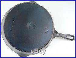 Vintage WAPAK No 9 (710A Erie Mold) Cast Iron Skillet in Restored Condition